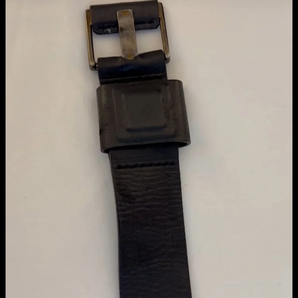 Diesel Men’s Black Gold Belt Size 32 - Picture 7 of 9